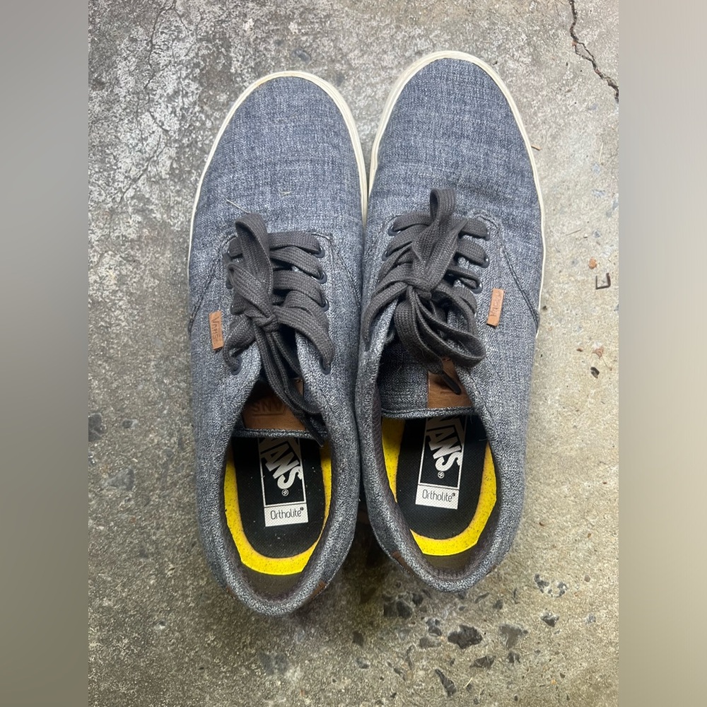 Man’s Blue Denim Vans